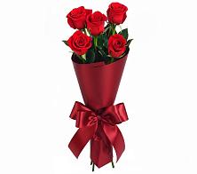 Букет 5 Красных роз Эдлесс Лав в Таксимо