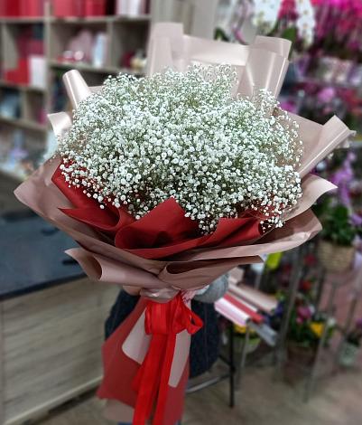 Букет цветов из: Гипсофила в Таксимо