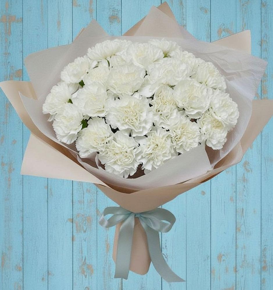 Букет цветов из: Гвоздики в Таксимо