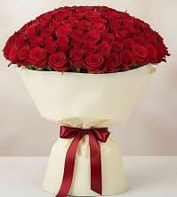 Букет 101 Красная роза Милано #REPLACE_PRED# Таксимо