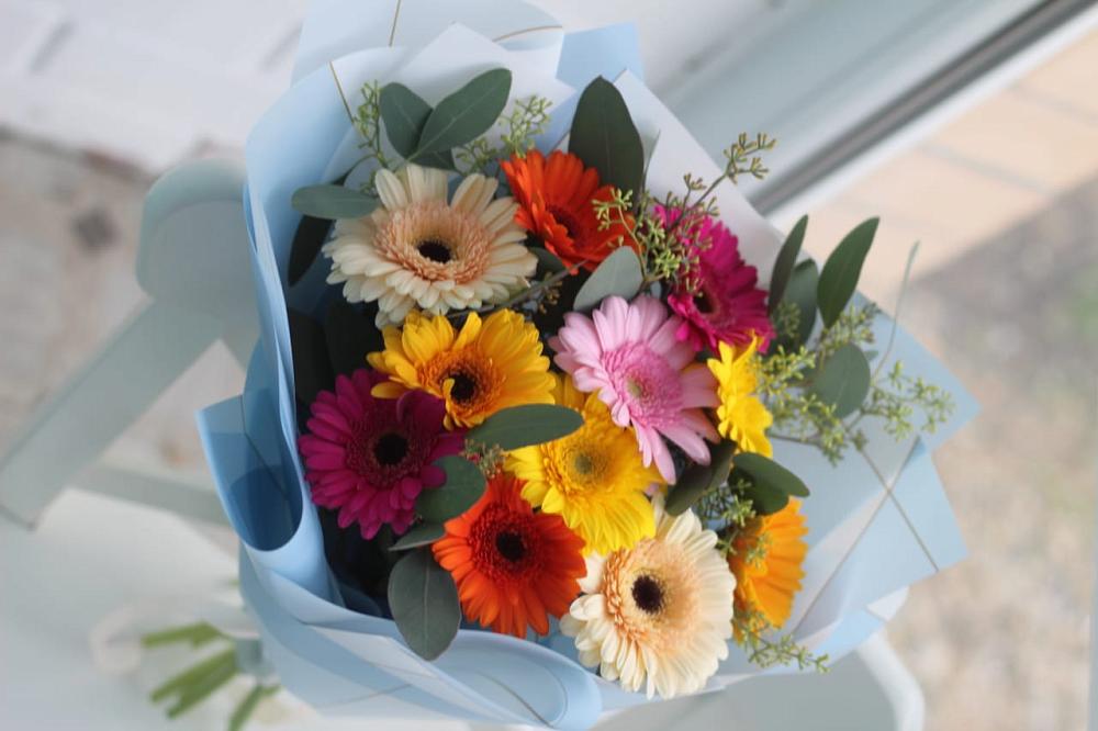 Букет цветов из: Герберы в Таксимо