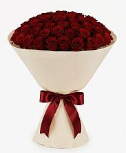 Букет 101 Бордовая роза Блэк Бакарра в Таксимо