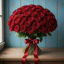 Букет Красные розы Блэк Меджик в Таксимо