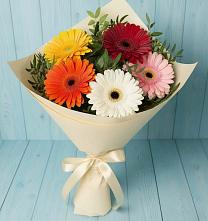 Букет цветов из:  Герберы в Таксимо