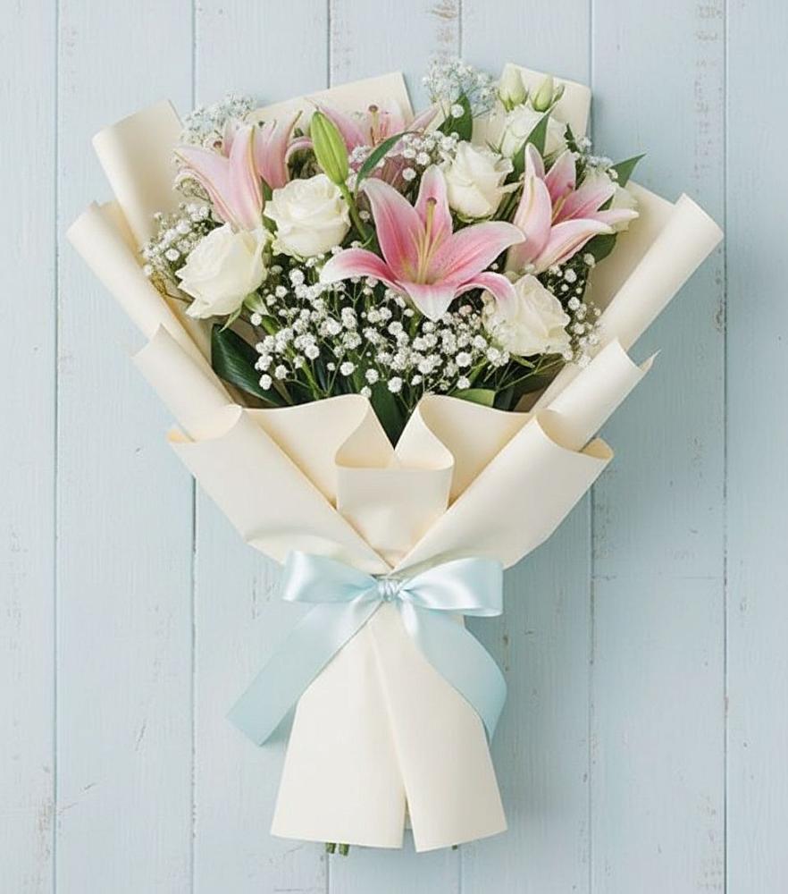 Букет цветов из: Лилии в Таксимо