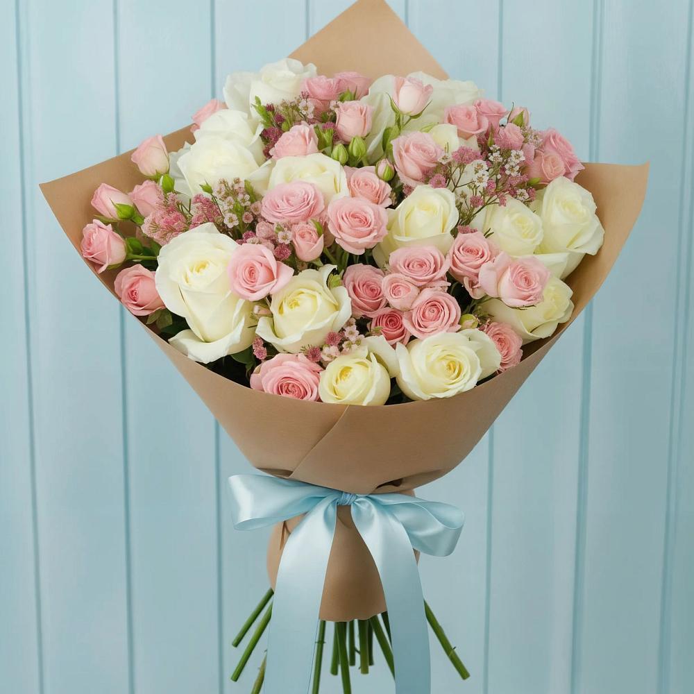 Букет цветов из: Розы в Таксимо