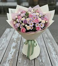 Букет цветов из:  Розы и Хризантемы #REPLACE_PRED# Таксимо