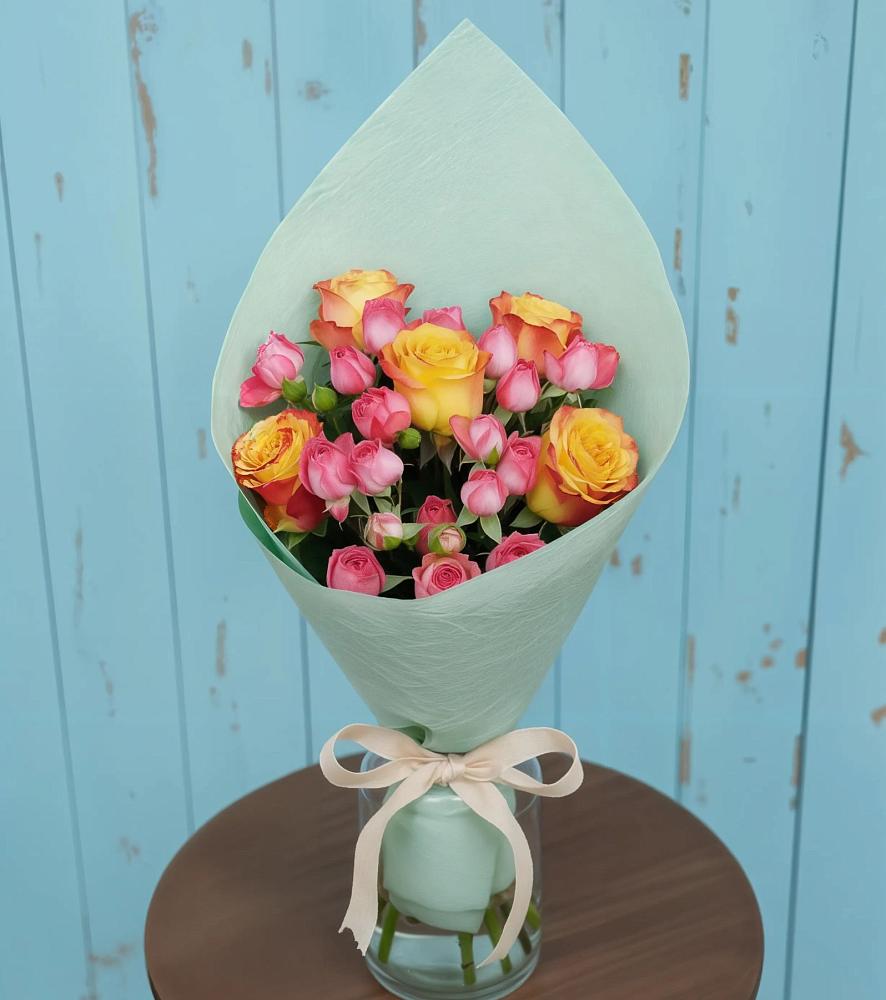 Букет цветов из: Розы в Таксимо