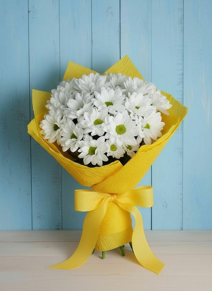 Букет цветов из: Хризантемы в Таксимо