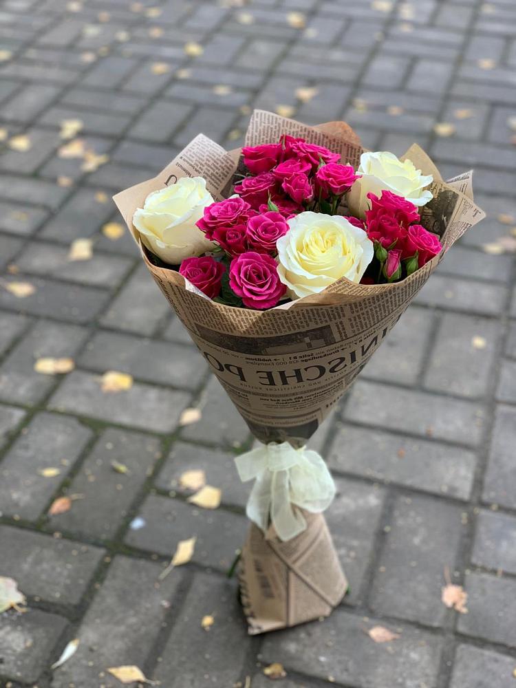 Букет цветов из: Розы в Таксимо