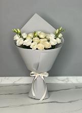 Букет цветов из:  Розы и Лизиантусы #REPLACE_PRED# Таксимо